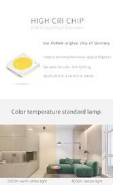 7W DC24V Rotatable Magnetic LED Track Light Easy Installation Indoor Decoration