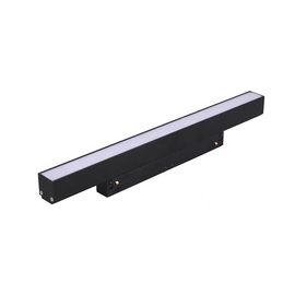 Interior Design Linear LED Track Light Suspension Mount Installation
